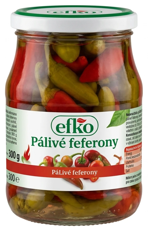 efko Pálivé feferony