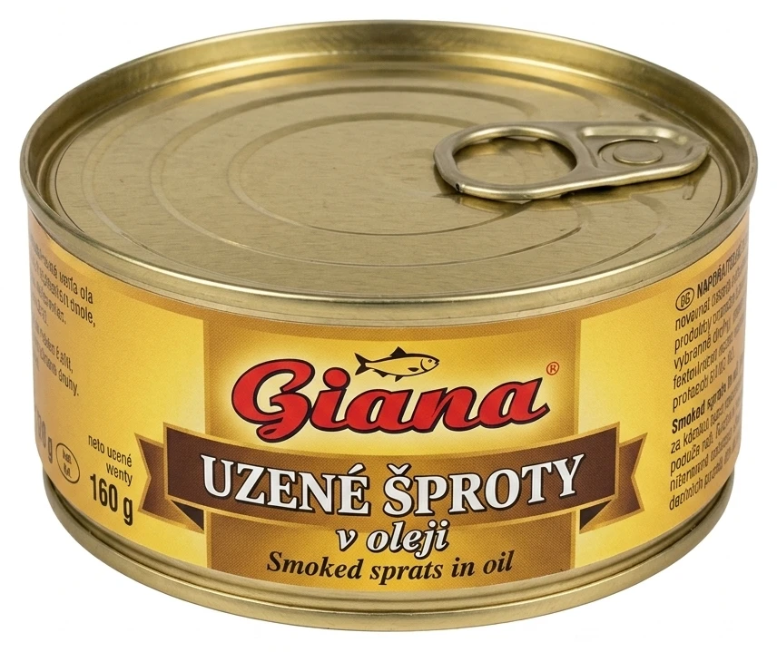 Giana Uzené šproty v oleji