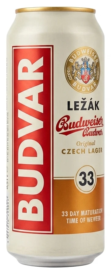 Budweiser Budvar Original/Budvar 33