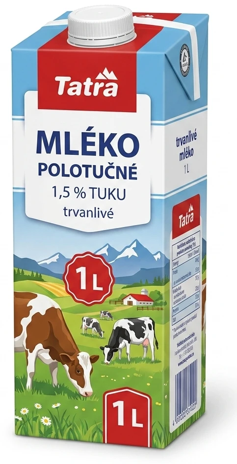 Tatra Mléko trvanlivé 1,5%
