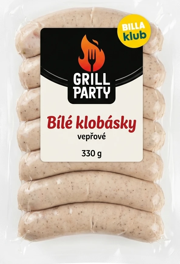 Grill Party Bílé klobásky