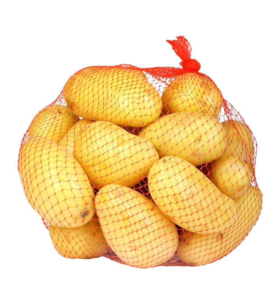 Brambory konzumní rané žluté prané 2kg