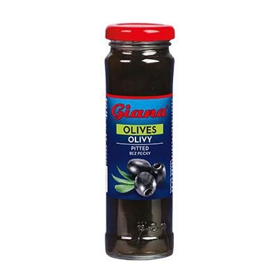 Giana Olivy černé bez pecky 140g