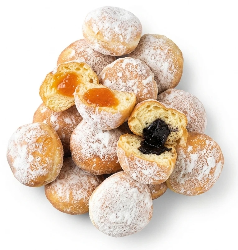 Mini koblížek s náplní