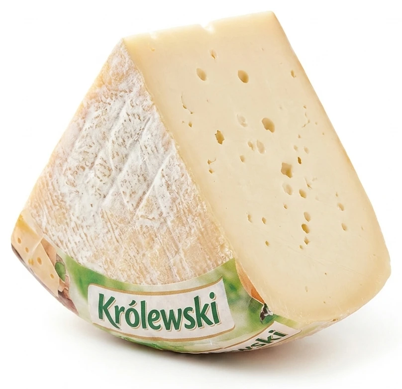 Krolewski Přírodní polotvrdý sýr s oky různé druhy