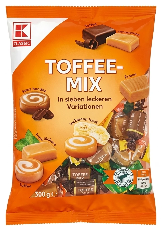 Toffee bonbóny mix