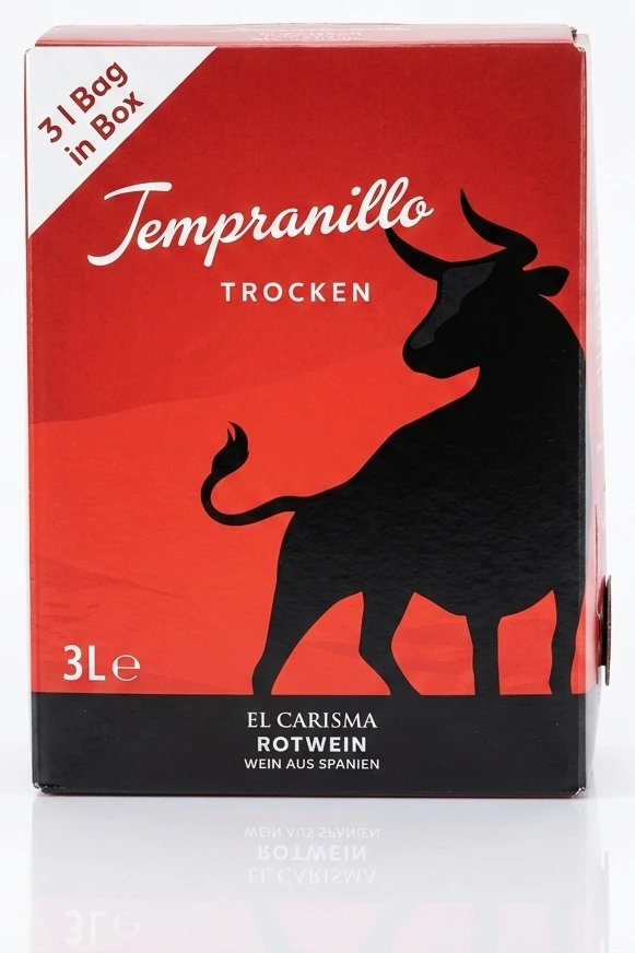 El Carisma Víno Tempranillo Španělsko Bag in Box