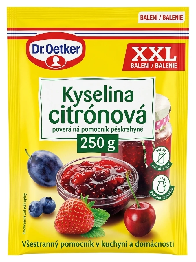 DR. OETKER Kyselina citrónová