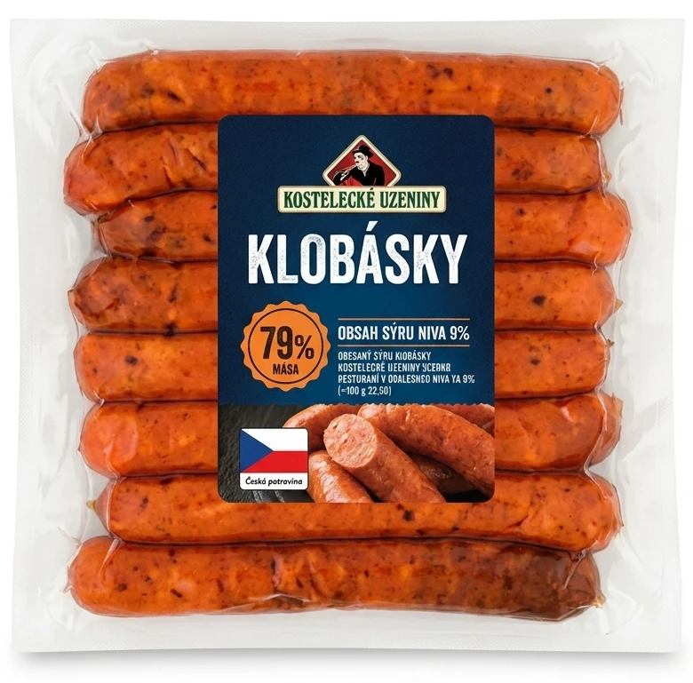Kostelecké uzeniny Klobásky