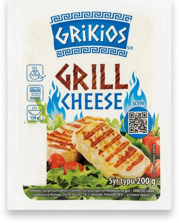 Grikios Sýr typu Halloumi na gril