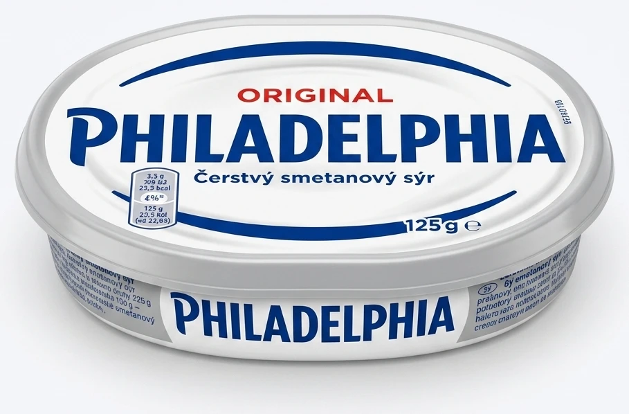 Philadelphia Čerstvý smetanový sýr různé druhy