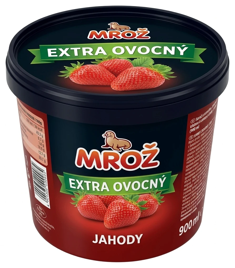 MROŽ Sorbet různé druhy