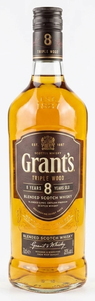 Grant's Triple Wood 8 Y.O. Skotská whisky