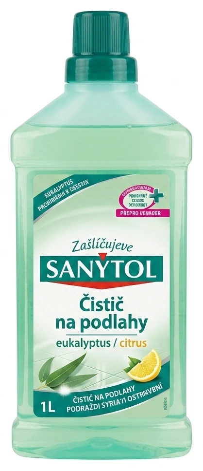 Sanytol Čistič na podlahy eukalyptus/citrus