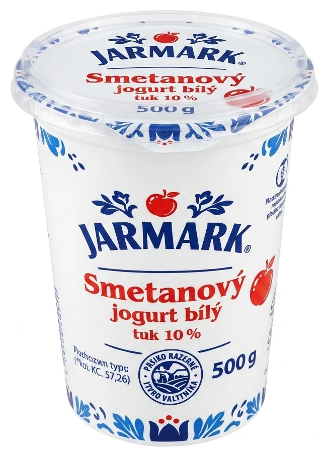 Smetanový jogurt bílý
