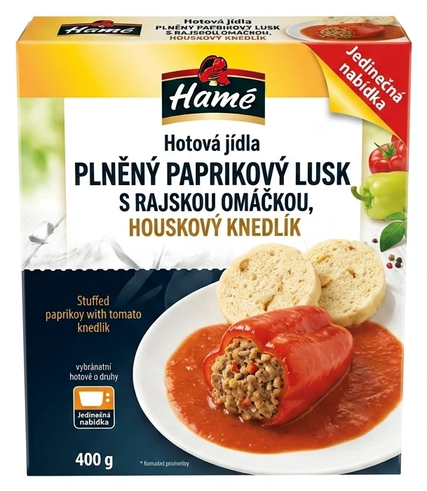 Hotová jídla Hamé vybrané druhy