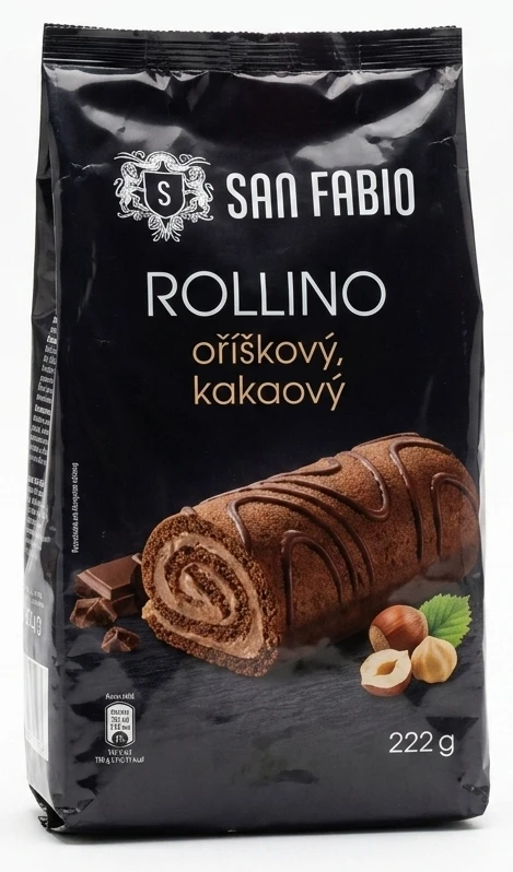 Rollino oříškový, kakaový