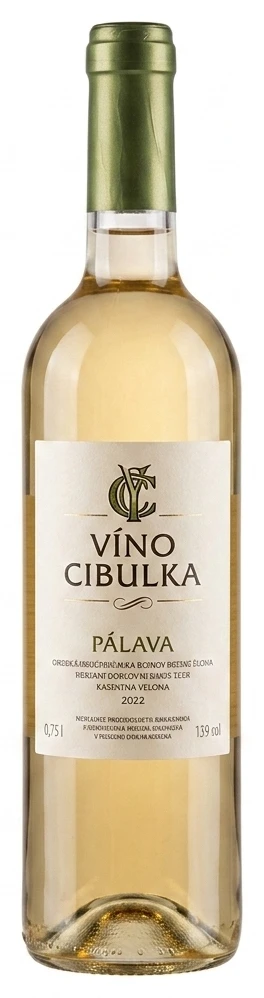 Víno Cibulka různé druhy