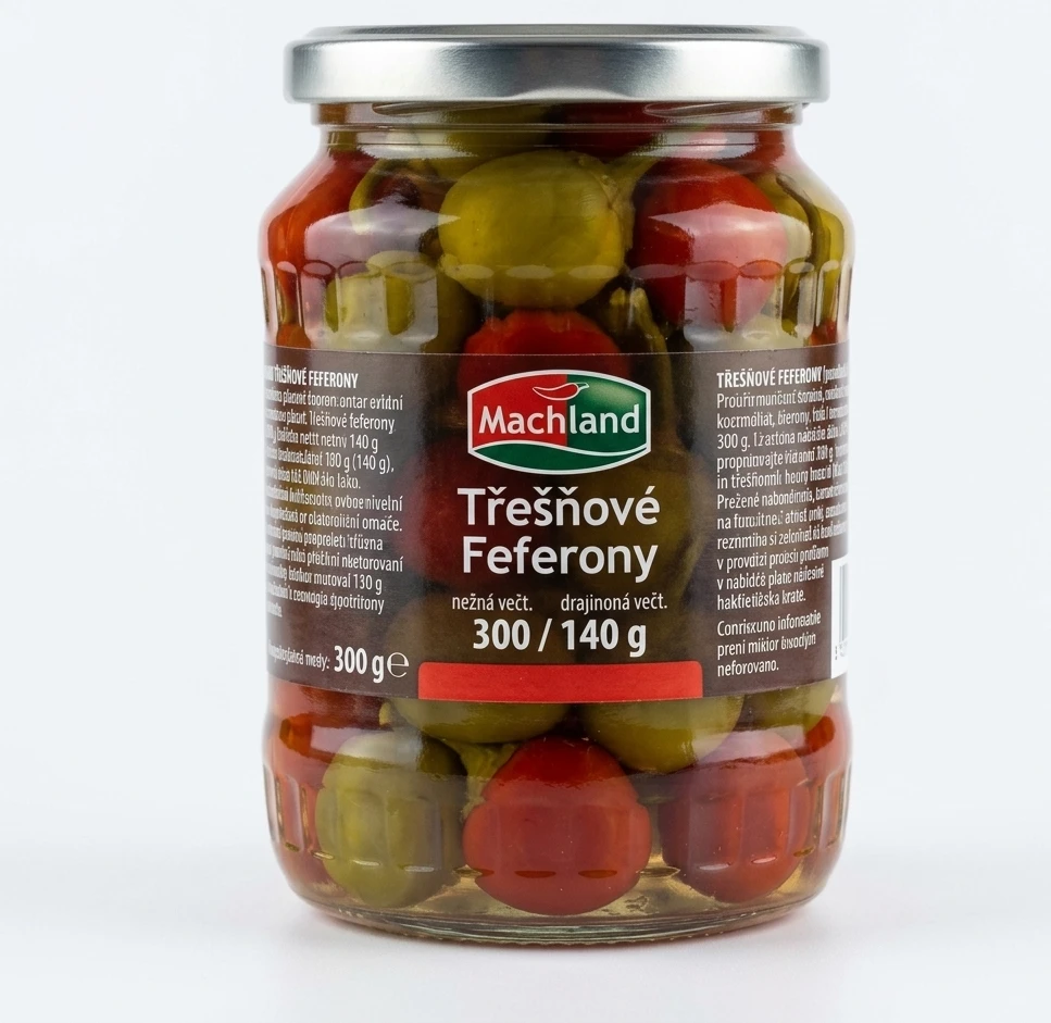 Třešňové feferony Machland