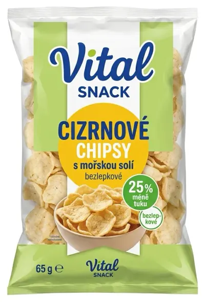 Luštěninové chipsy Vital Snack