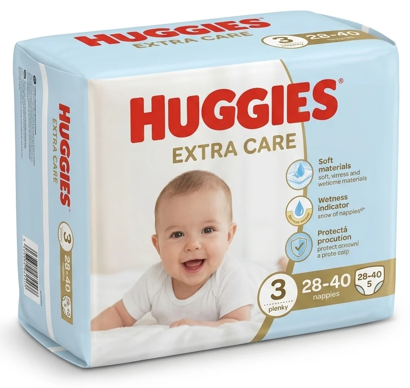 Plenky Huggies Extra Care