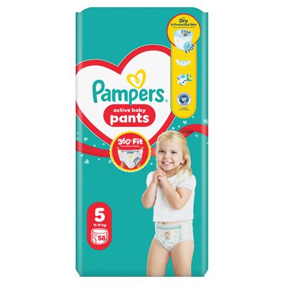 Pampers Pants Active Baby GP S5 58 ks