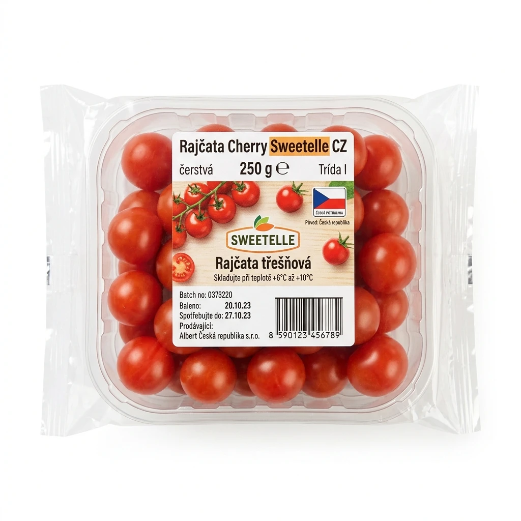 Rajčata Cherry Sweetelle CZ čerstvá 250 g