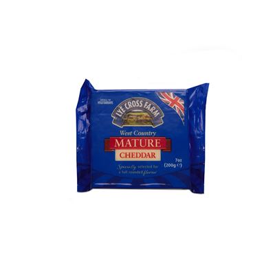 LYE CROSS FARM Mature Cheddar White chlaz. 200 g