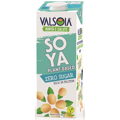VALSOIA Nápoj Zero Sugar sojový 10 x 1 l