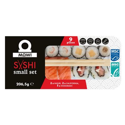 Sushi set Hajimari 9 ks chlaz. 206 g