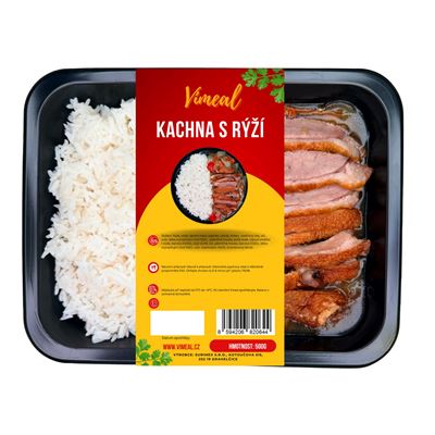 Kachna s rýží chlaz. 500 g