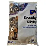 aro Švestky půlené mraž. 2,5 kg