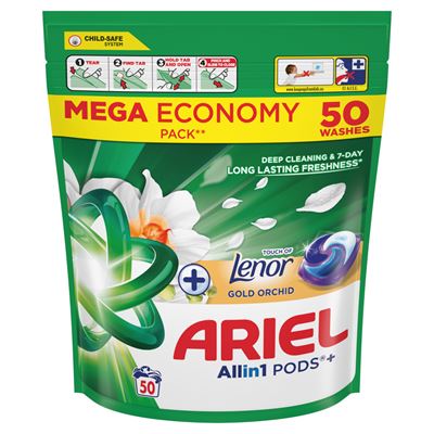 ARIEL Gold Orchid kapsle na praní (50 praní)