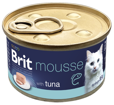 Brit Premium by Nature Cat Can with Tuna pro kočky