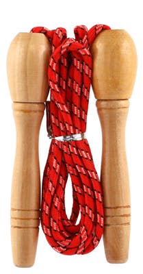 Teddies Švihadlo s dřevěnou rukojetí, nastavitelné, 270cm