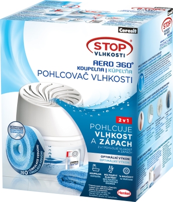 Ceresit Pohlcovač vlhkosti Aero 360° Koupelna + tableta (450 g)