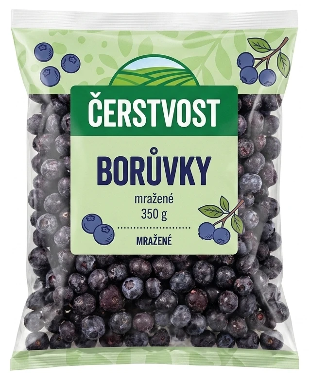 Borůvky mražená čerstvost