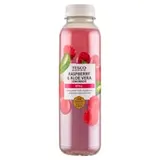 Nesycený ovocný nápoj s malinovým pyré, hroznovou šťávou, kousky aloe vera 400ml