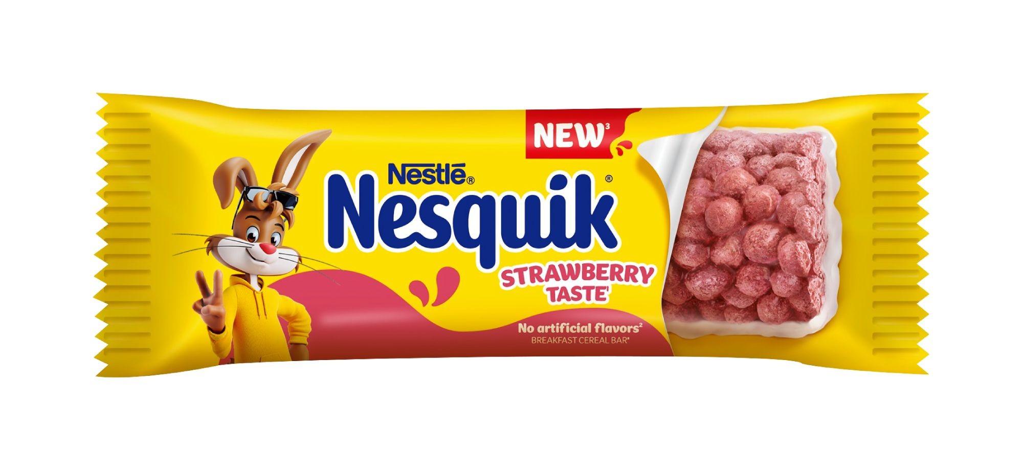 Nestlé Tyčinka Nesquik jahodová příchuť 23,5g