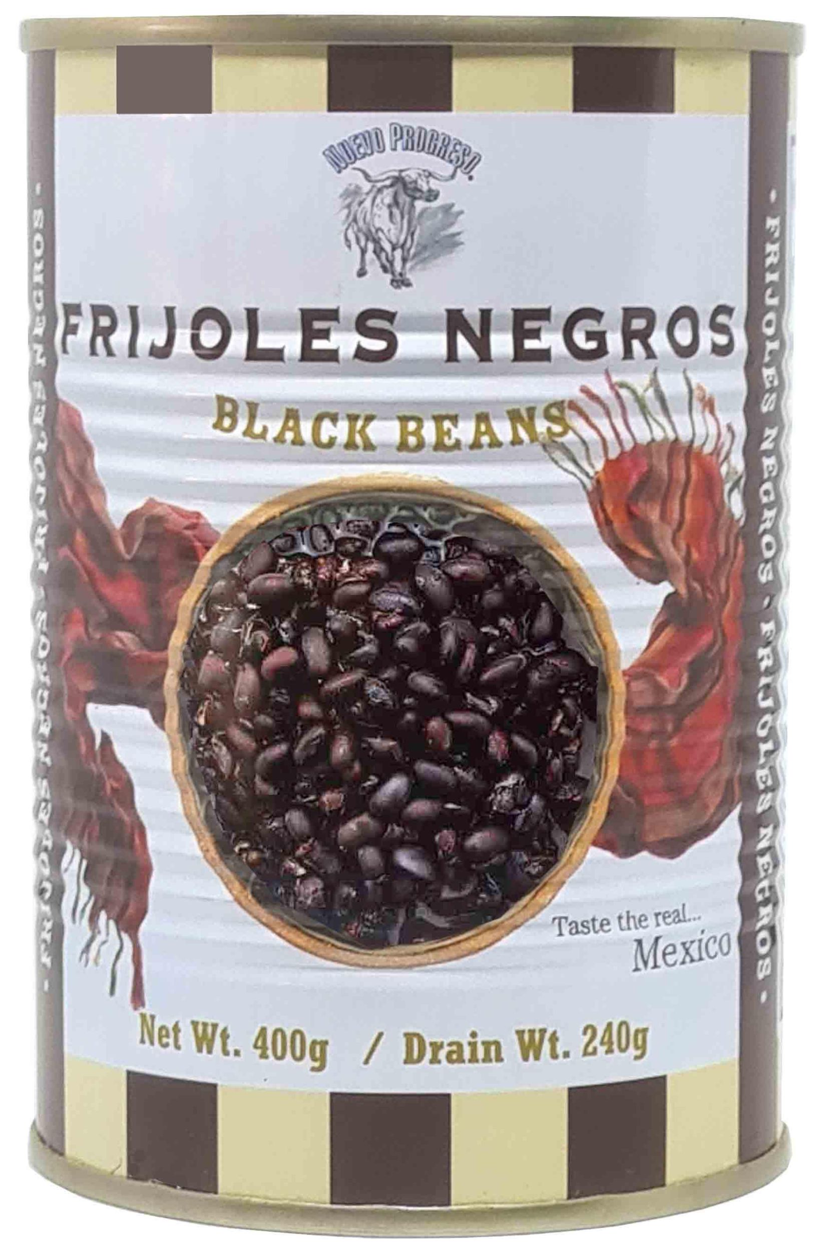 Nuevo Progreso Fazole černé celé 400g