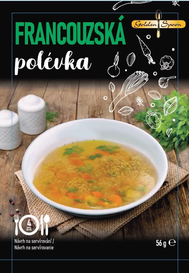 Golden Spoon Francouzská polévka 56g