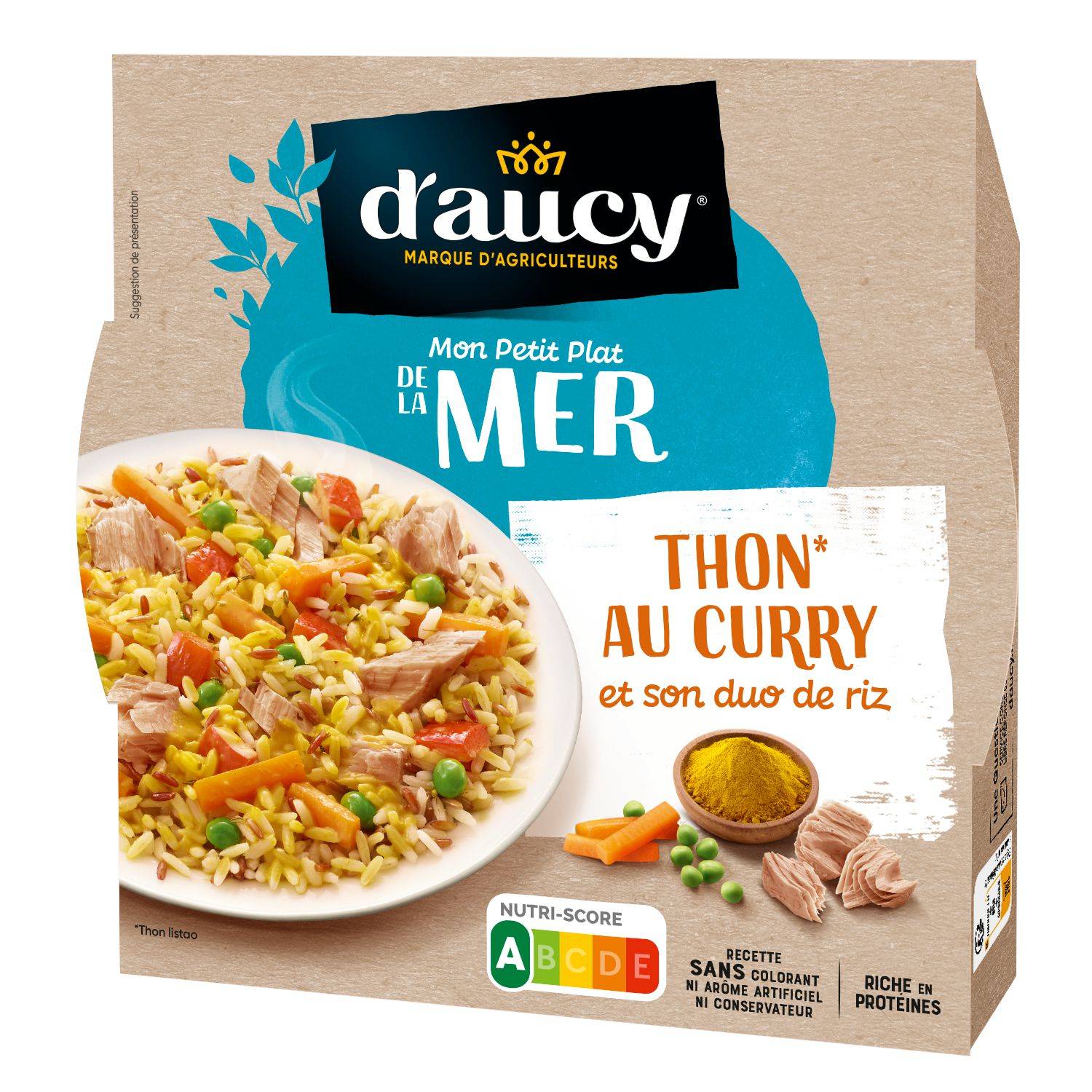 D´aucy Tuňák na kari s rýží duo 300g