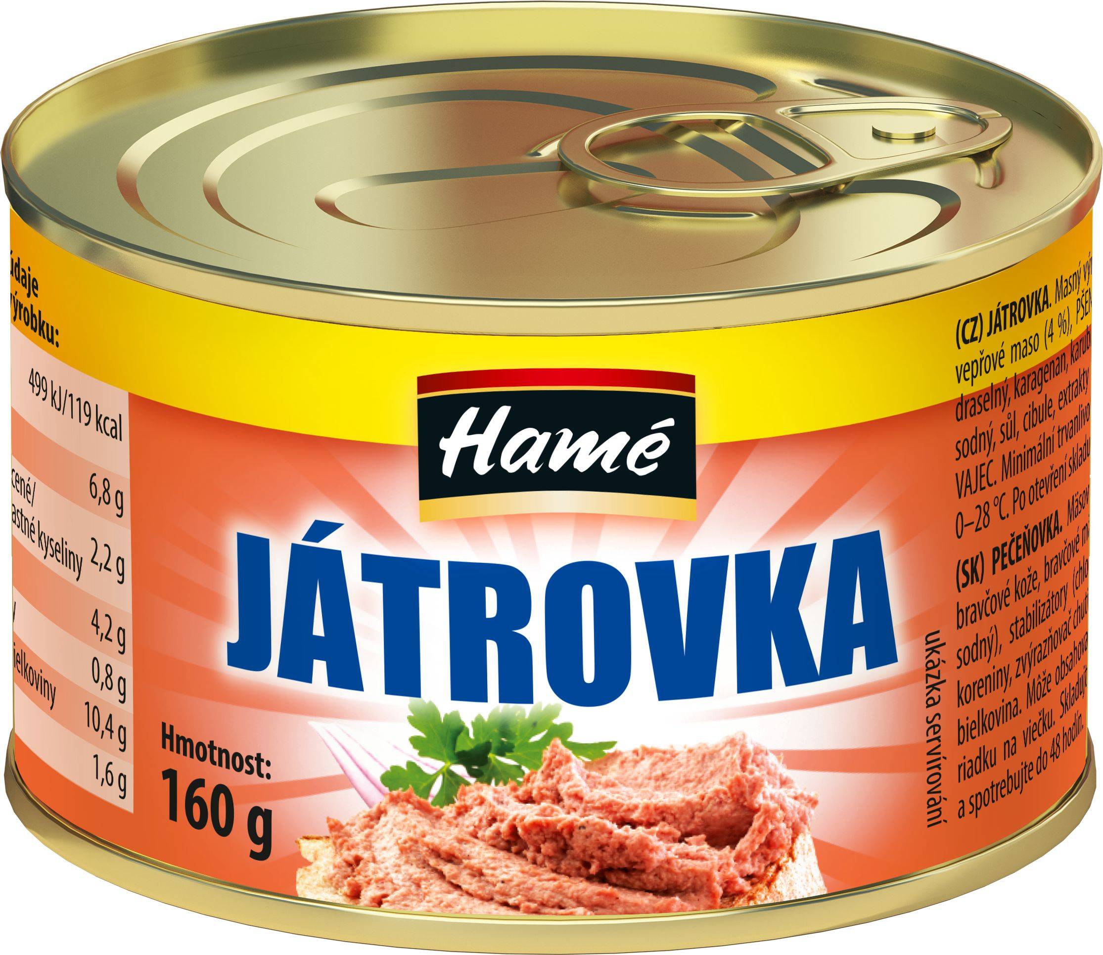Hamé Játrovka 160g