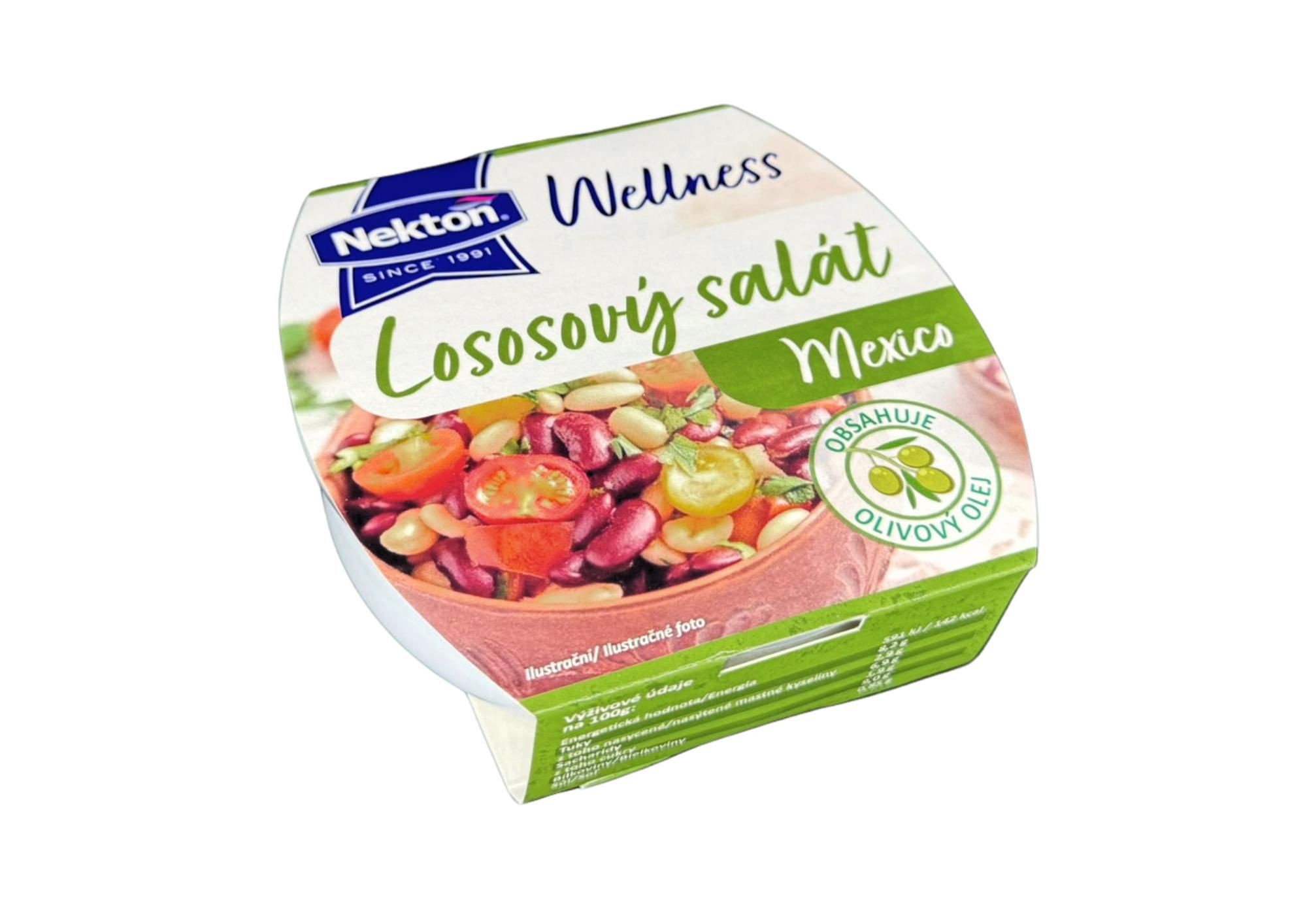 Nekton Wellness lososový salát Mexico 160g
