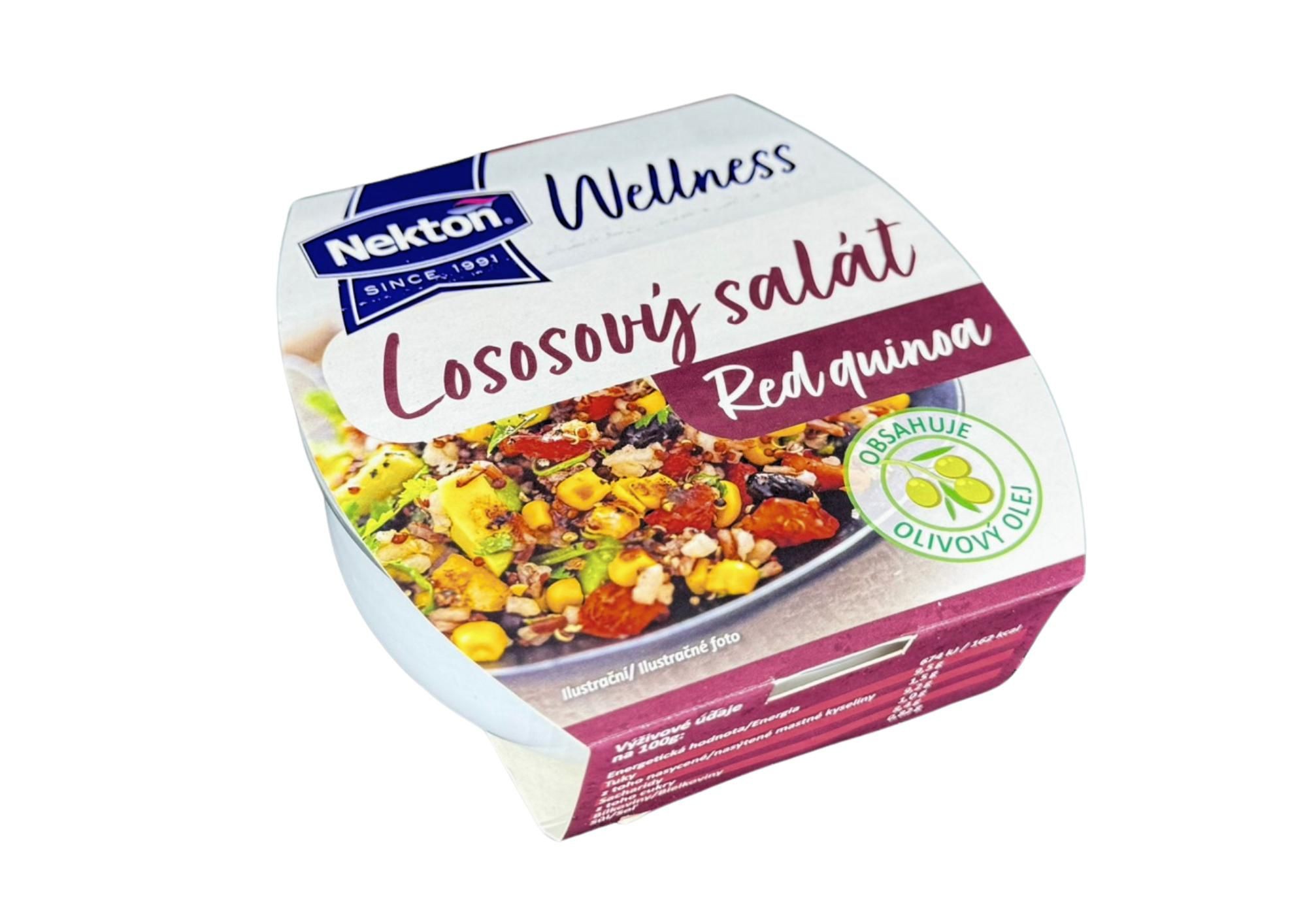 Nekton Wellness lososový salát red quinoa 160g
