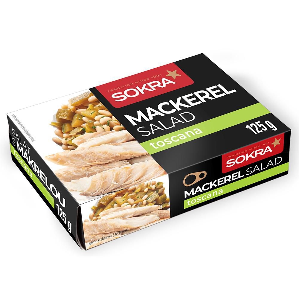 Sokra Salát s makrelou Toscana 125g