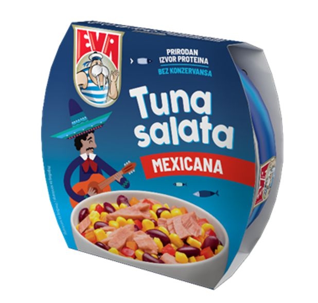 EVA Tuňákový salát mexicana 160g