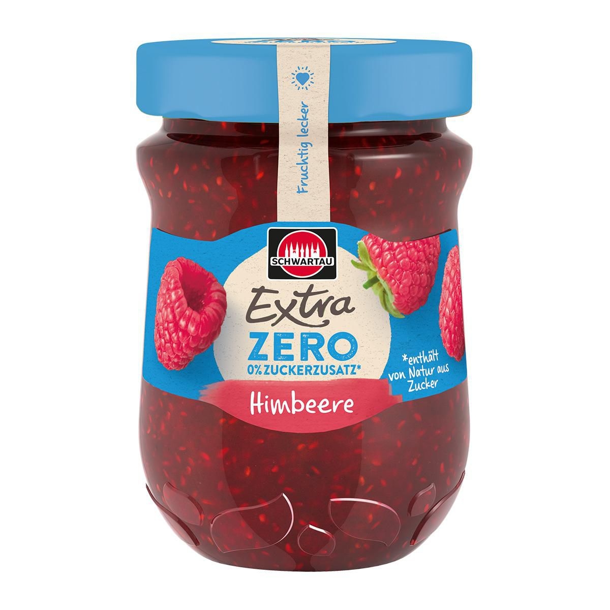 Schwartau Extra zero malina 280g
