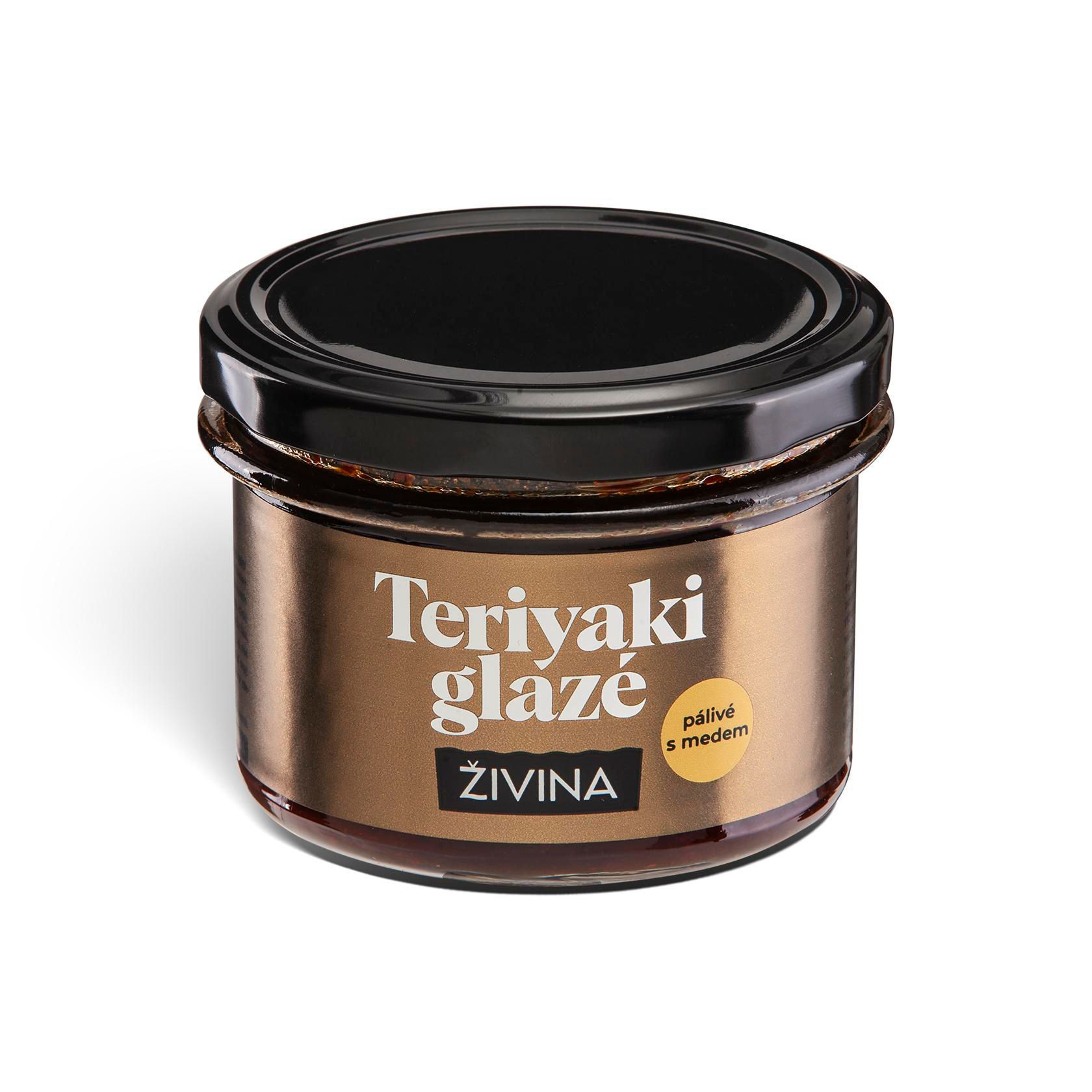 Živina Teriyaki glazé pálivé s medem na maso, ryby nebo zeleninu 200g
