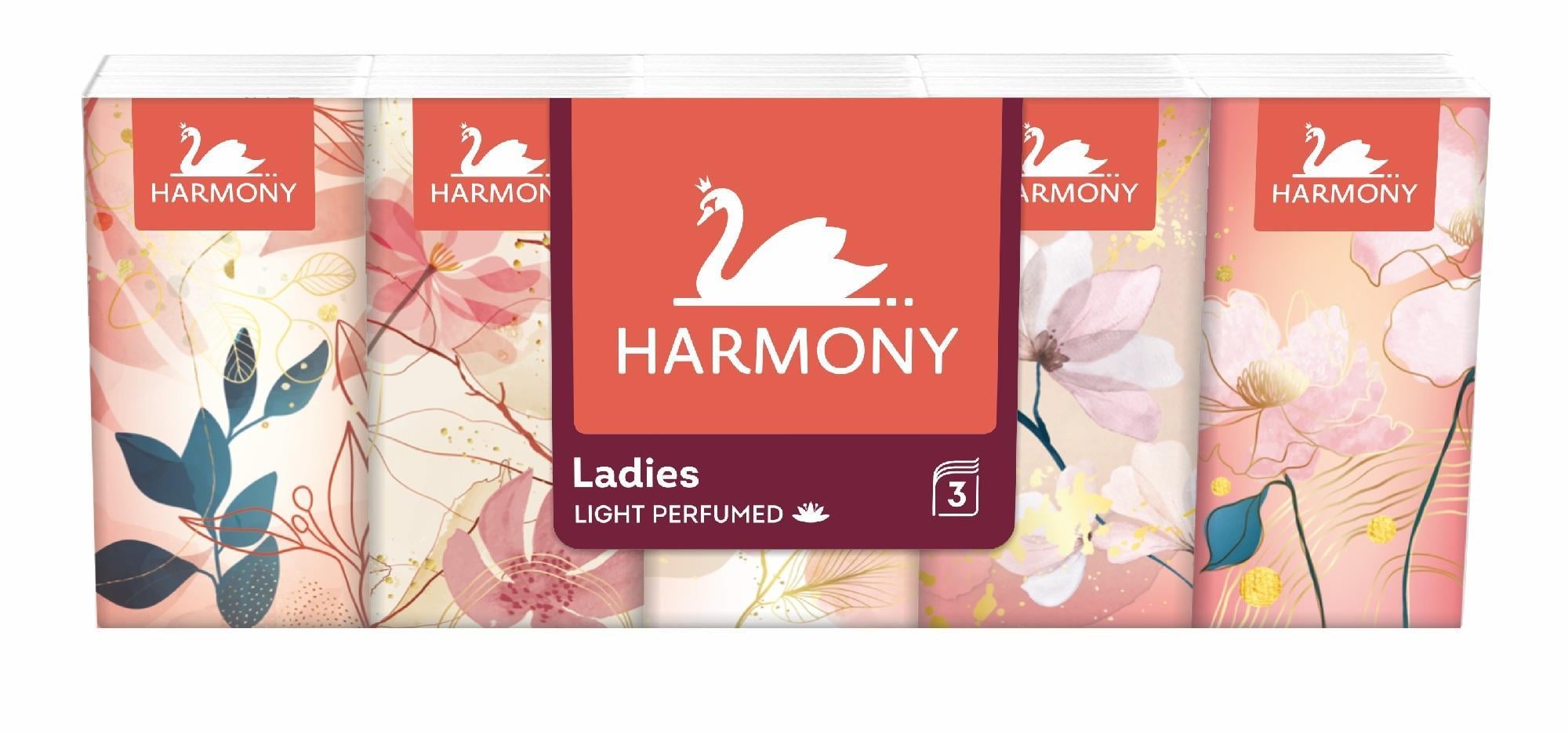Harmony Ladies papírové kapesníky 3vrstvé